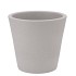 VINCI MATT GREY CONTAINER POT 18X16CM
