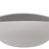 VINCI MATT GREY BOWL OVAL 31X21X13CM