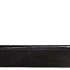 WOOD RECTANGLE BLACK 37X9X8CM