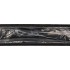 WOOD RECTANGLE BLACK 48X11X10CM