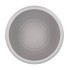 VINCI MATT GREY FLOWER POT 22X19CM