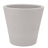 VINCI MATT GREY CONTAINER POT 24X22CM NM