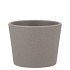 CERAMIC GREY STRUCTURE POT 11X9,5CM