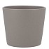 CERAMIC GREY STRUCTURE POT 15X13,5CM
