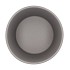 CERAMIC GREY STRUCTURE POT 15X13,5CM