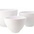 VINCI MATT WHITE BOWL 23X15CM