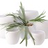 VINCI MATT WHITE FLOWER POT 14X13CM