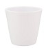 VINCI MATT WHITE CONTAINER POT 18X16CM