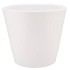 VINCI MATT WHITE CONTAINER POT 29X26CM