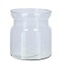 GLASS MILK BOTTLE ROCA CLEAR 19X20CM
