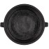 CONCRETE EARS BLACK POT 24X19CM