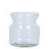 GLASS MILK BOTTLE ROCA CLEAR 13X13CM