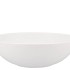 VINCI MATT WHITE BOWL LOW 25X8CM NM