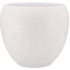 VINCI MATT WHITE FLOWER POT 31X28CM