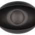 VINCI MATT BLACK BOWL OVAL 31X21X13CM NM