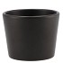 CERAMIC ANTHRACITE MATT POT 11X9,5CM