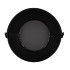 ZINC BASIC BLACK BUCKET 16X14,5CM