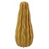 IRON STONE YELLOW GLAZED VASE 15X36CM NM