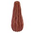 IRON STONE RED GLAZED VASE 15X36CM NM