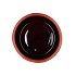 IRON STONE RED GLAZED POT 13X13CM