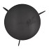 AMBER BRANDER ROUND BLACK 14X14CM