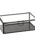 AMBER BOX GLAS BLACK 18X12X6CM P/1 NM