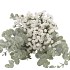 SILK EUCALYPTUS/GYPSOPHILA BUNDLE GREEN