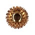 SPIKE GOLD SHINY VAAS 17X22CM