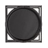 AMBER BRANDER SQUARE BLACK 10X10CM NM