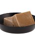 AMBER SCHAAL BLACK 10X2CM P/1 NM