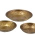 AMBER SCHAAL METAL GOLD 3DLG 15CM