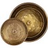 AMBER SCHAAL METAL GOLD 3DLG 15CM