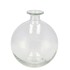 GLASS DRY CLEAR BOTTLE GLOBE 13X15CM