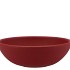 VINCI RED VELVET BOWL LOW 20X7CM