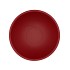 VINCI RED VELVET BOWL LOW 20X7CM