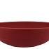 VINCI RED VELVET BOWL LOW 30X9CM