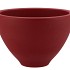 VINCI RED VELVET BOWL 23X15CM