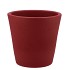 VINCI RED VELVET CONTAINER POT 18X16CM