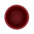 VINCI RED VELVET CONTAINER POT 18X16CM