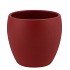 VINCI RED VELVET FLOWER POT 14X13CM