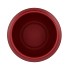 VINCI RED VELVET FLOWER POT 17X15CM