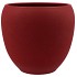 VINCI RED VELVET FLOWER POT 31X28CM NM