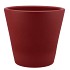 VINCI RED VELVET CONTAINER POT 24X22CM NM