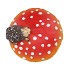 HEDGEHOGS 2 POLY ON MUSHROOM 7X7X11CM P/1NM