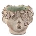 CONCRETE FACE GREY 16X14X11CM