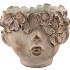 CONCRETE FACE GREY 26X23X21CM NM