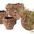 BETON FACE GOLD 26X23X21CM