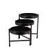 DHAKA ZWART TABLE 65X19,5X28CM