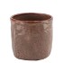 IRON STONE OLD PINK GLAZED POT 12X11CM NM
