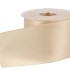 RIBBON GRAVE DOUBLE SATIN 63 BEIGE 70MMX25M P/1